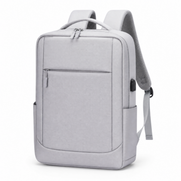 Vodotesný multifunkčný priestranný cestovný batoh s USB konektorom WizzAir Ryanair s rozmermi 40x30x20 cm v čiernej farbe
