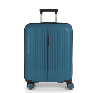 Gabol Brooklyn 4-kolesový rozťahovací kabínový kufor v tyrkysovej farbe 55 x 40 x 20 cm GA-1239KB