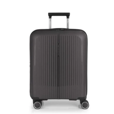 Gabol Brooklyn 4-kolesový rozťahovací kabínový kufor v tmavosivej farbe 55 x 40 x 20 cm GA-1239KB