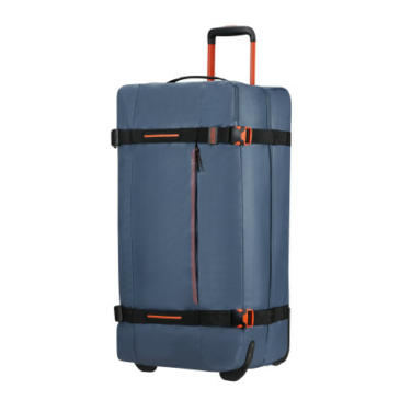 Kufrík na kolieskach American Tourister Urban Track 78,5 cm tmavomodrý/oranžový 3-ročná celosvetová záruka