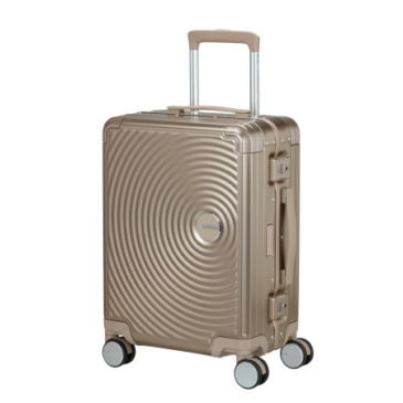 American Tourister SOUNDBOX ALU SPINNER 55/20 TSA BRONZE