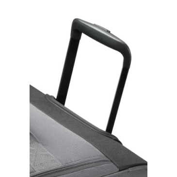 American Tourister CITY RACER DUFFLE/WH S BLACK Športová taška na kolieskach/taška cez rameno