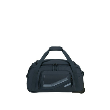 American Tourister CITY RACER DUFFLE/WH S NAVY Športová taška na kolieskach/taška cez rameno