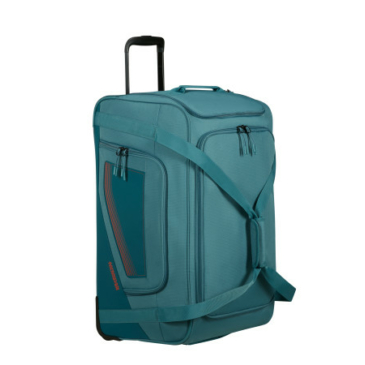 American Tourister CITY RACER DUFFLE/WH M PETROL Športová taška na kolieskach/taška cez rameno