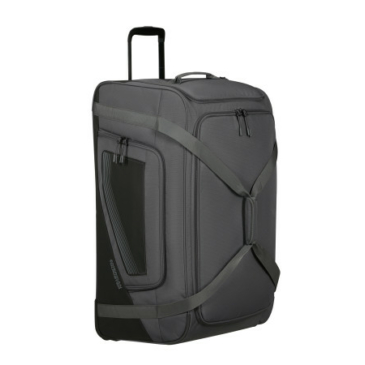 American Tourister CITY RACER DUFFLE/WH L BLACK Športová taška na kolieskach/taška cez rameno