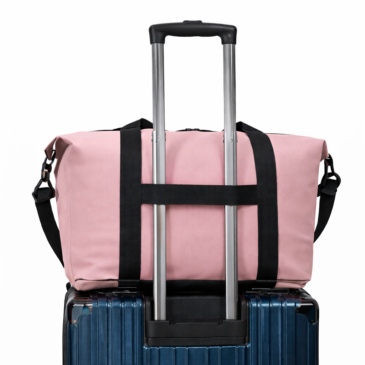 Ružová nepremokavá príručná batožina (40 × 30 × 20 cm) – kompatibilná s leteckými spoločnosťami Wizz Air a Ryanair