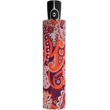 Doppler Fiber Magic Paisley Berry automatický dáždnik pre ženy D-7441465PA01