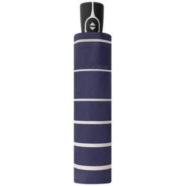 Doppler Fiber Magic Timeless Blue Stripes automatický dáždnik pre ženy D-7441465T03