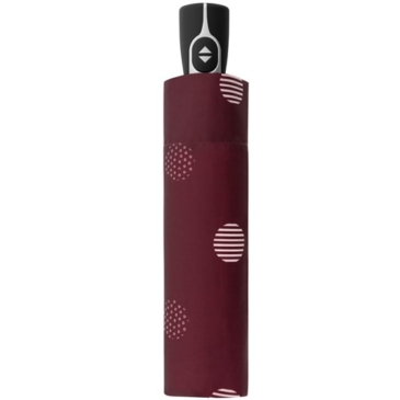 Doppler Fiber Magic Timeless Red Dots automatický dáždnik pre ženy D-7441465T04