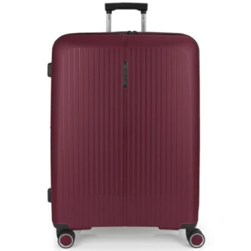 Gabol Brooklyn 4-kolesový rozkladací kufor 75 cm vo vínovej farbe GA-1239L