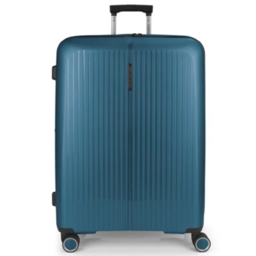 Rozťahovací kufor Gabol Brooklyn na 4 kolieskach v tyrkysovej farbe 75 cm GA-1239L