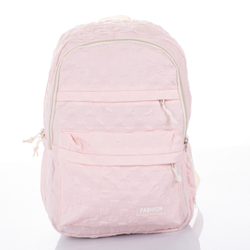Multifunkčný priestranný batoh WizzAir s rozmermi 40x30x20 cm, v ružovej farbe