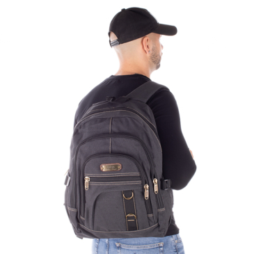 Outdoorový batoh z ultra pevného plátna v khaki farbe