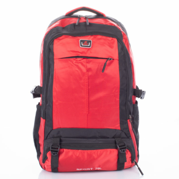 Batoh Euroline Touring 70L v červenej farbe