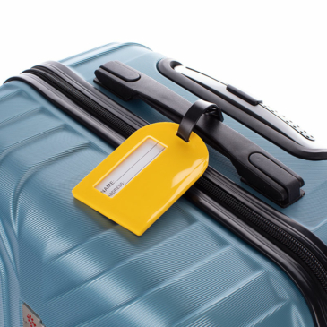 Prémiová visačka na batožinu Etaska Yellow