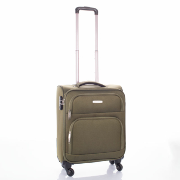 Leonardo Da Vinci WIZZAIR RYANAIR príručný kufor 55 x 40 x 20 cm v loveckej zelenej farbe