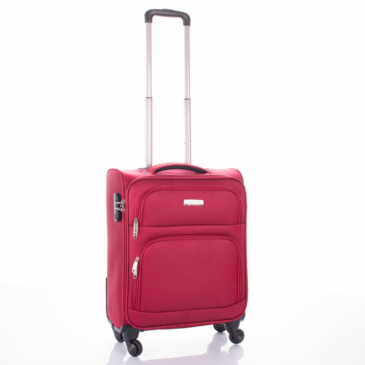 Leonardo Da Vinci Príručný kufor WIZZAIR RYANAIR 55 x 40 x 20 cm vo vínovej farbe