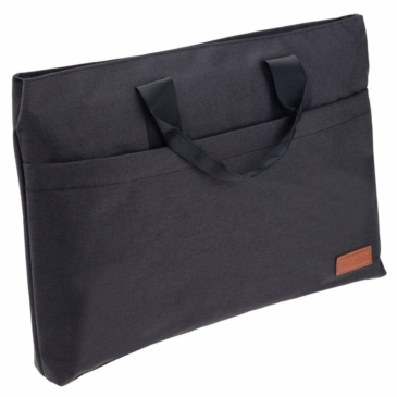 Veľká, priestranná taška na notebook do veľkosti 15" Čierna