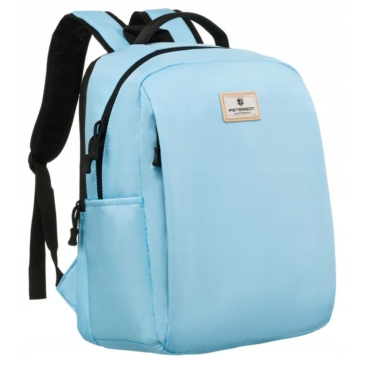 Mestský batoh s držiakom na notebook Light Blue