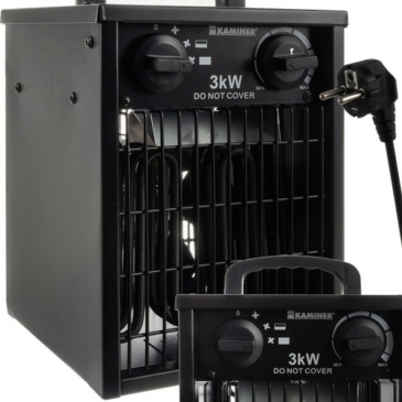 VYSOKO VÝKONNÝ ELEKTRICKÝ OHRIEVAČ S VENTILÁTOROM