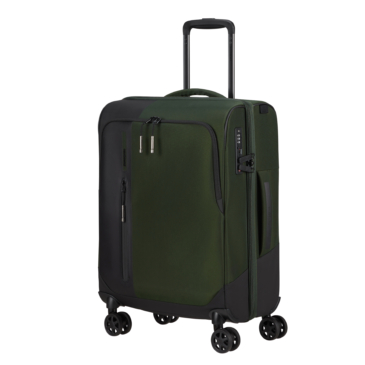 SAMSONITE BIZ2GO TRVL SPINNER 55/20 DF EXP EARTH GREEN