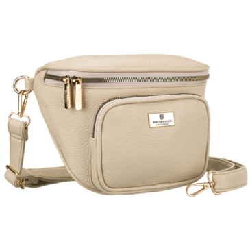 Dámska crossbody taška Peterson v béžovej farbe