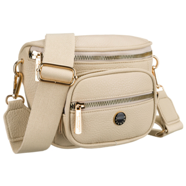 Dámska crossbody taška Peterson v béžovej farbe
