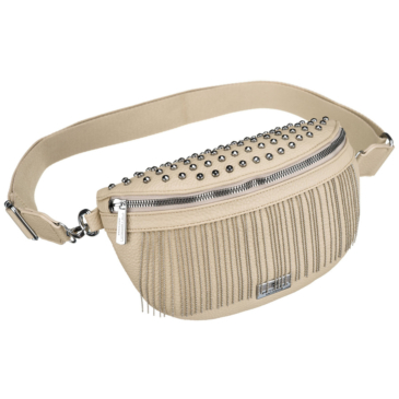 Dámska crossbody taška Peterson v béžovej farbe