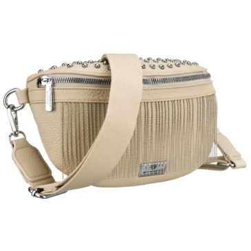 Dámska crossbody taška Peterson v béžovej farbe
