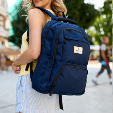 Peterson Batoh na prenášanie laptopu City Backpack Blue