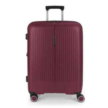 Gabol Brooklyn 4-kolesový rozťahovací kabínový kufor vo vínovej farbe 55 x 40 x 20 cm GA-1239KB