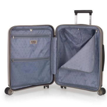 Gabol Brooklyn 4-kolesový rozťahovací kabínový kufor v tmavosivej farbe 55 x 40 x 20 cm GA-1239KB