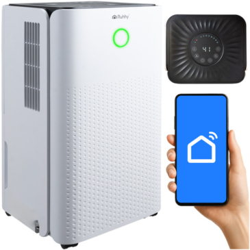 Vysoko výkonný odvlhčovač vzduchu 12 l/24 h, časovač, ovládanie WiFi