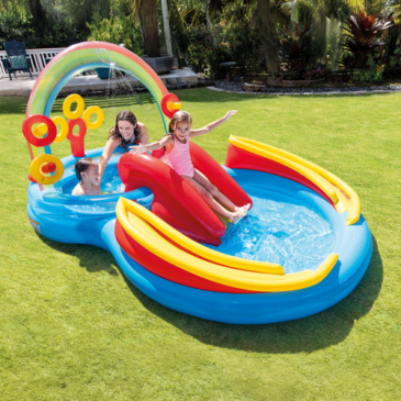 Nafukovací detský bazén Intex 5 v 1 - Dino Park