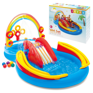 Nafukovací detský bazén Intex 5 v 1 - Dino Park