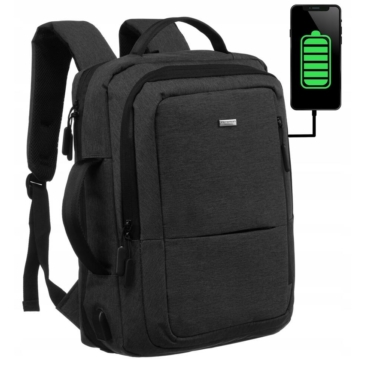 Cestovný batoh na notebook a USB port - Peterson
