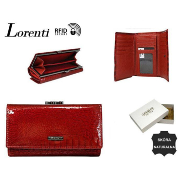 Kožená peňaženka RFID LORENTI 55020-RS