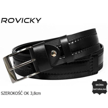 ROVICKY kožený opasok PRS-06-BGE ZEST. 5 DB.