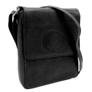 Dámska kožená kabelka LR-TSL-06-GVT BLACK