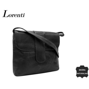 Dámska kožená kabelka LR-TSL-04-GVT Black