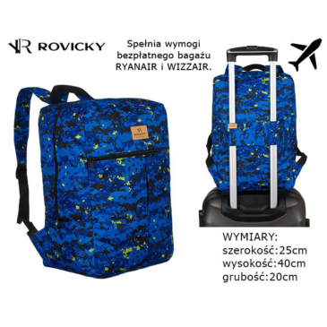 ROVICKY R-PLEC-08 polyesterový batoh