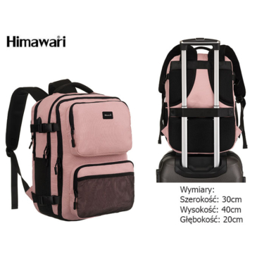 HIMAWARI poliészter hátizsák 2301-01