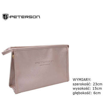 Kozmetická taška PETERSON PTN KOS-DA-5 z ekokože