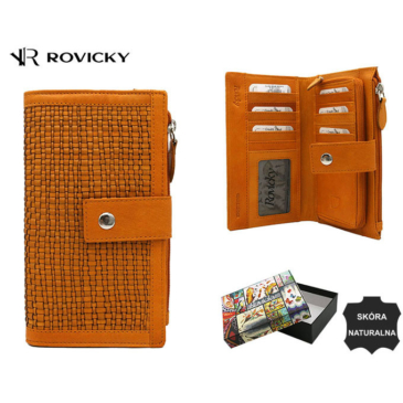 Kožená peňaženka ROVICKY RFID R-861-DDW