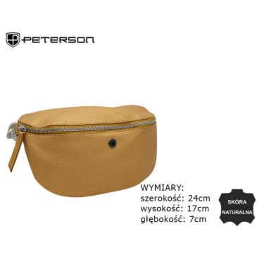 Kožené vrecko PETERSON PTN 28301-SD