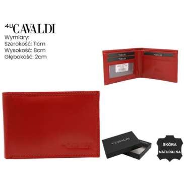 Kožená peňaženka CW1017-LGV Red