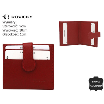 Kožená kľúčenka C003-AGN Červená