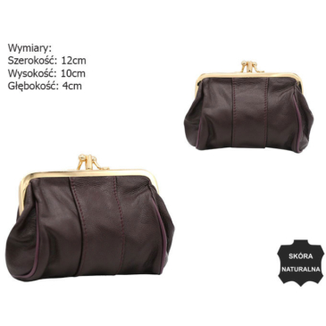 Kožená peňaženka 665 D.Brown