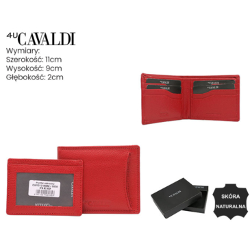 Kožená peňaženka CW1012-NDM Red