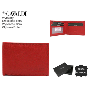 Kožená peňaženka CW1017-NDM Red
